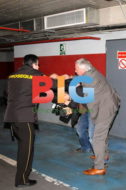 Security Scuffle with Depp