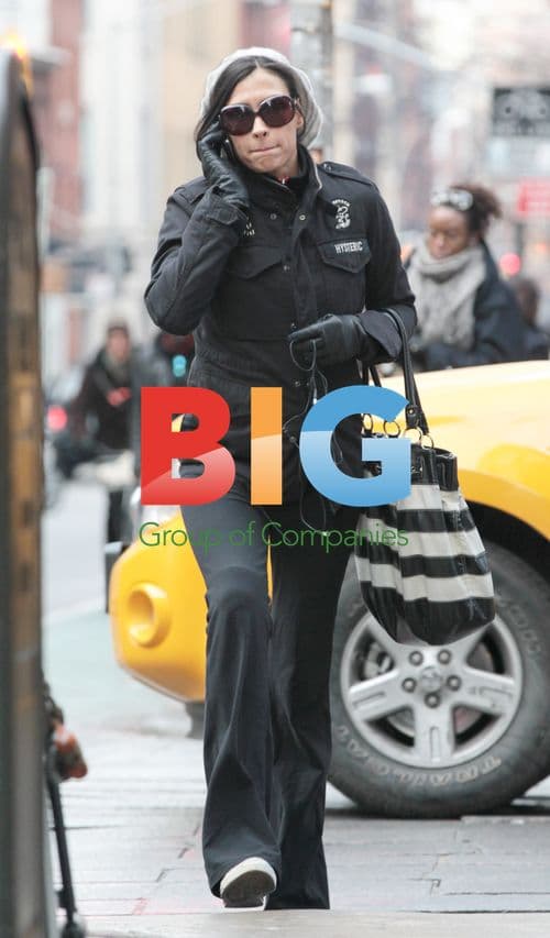 Famke Janssen in NYC