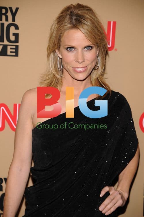 Cheryl Hines at Larry King's CNN finale viewing party