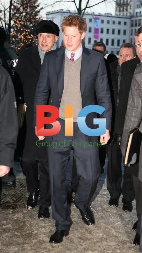 Prince Harry at Berlin Hotel