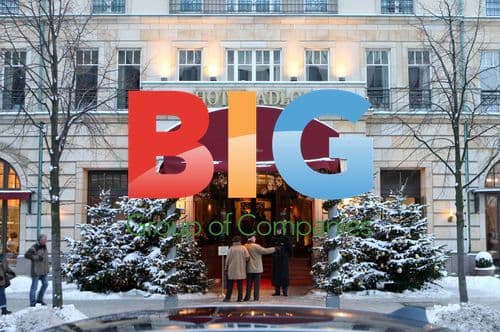 Prince Harry arriving at Berlin hotel