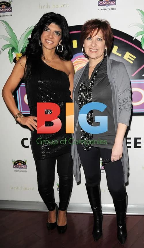 Teresa Guidice and Caroline Manzo at Dessert Extravaganza
