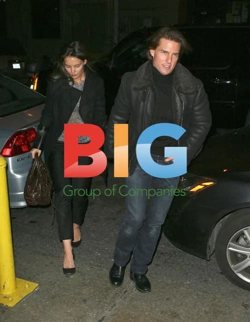 Tom Cruise and Katie Holmes Dine in NYC