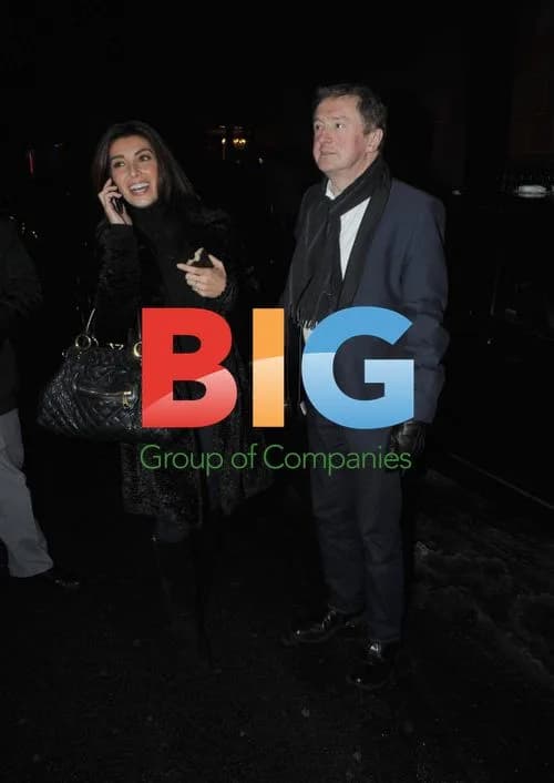 Louis Walsh Out with Friend