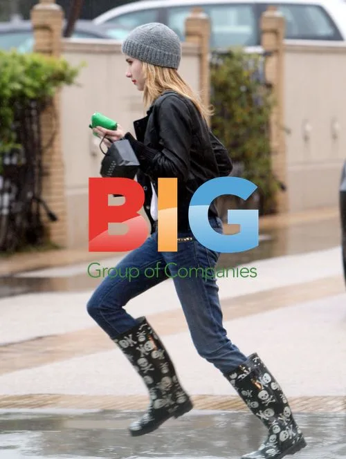 Emma Roberts Spotted Leaving Barney's