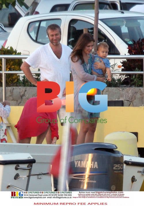 Roman Abramovich and Family in St Barth