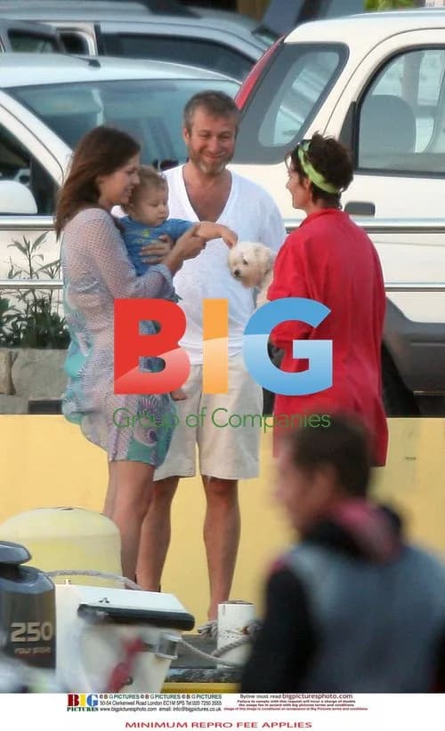 Roman Abramovich and Family Vacation in St Barth