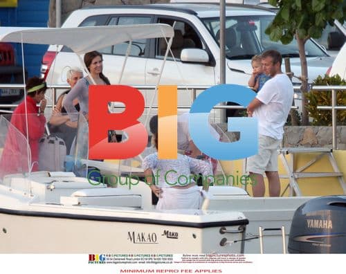 Roman Abramovich and Family in St Barth