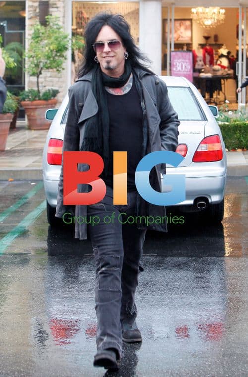 Nikki Sixx Spotted Shopping with Denise Richards