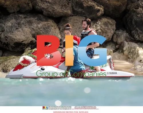 James Buckley and Clair Meek in Caribbean