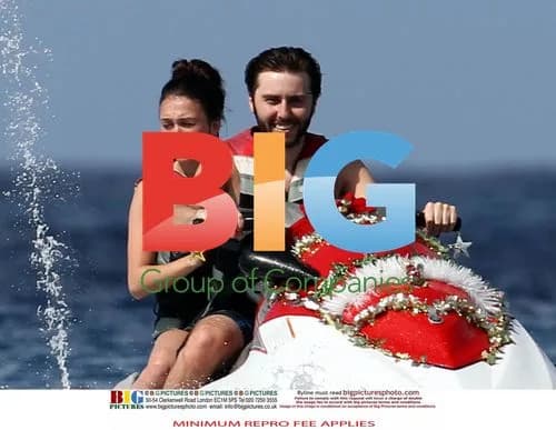 James Buckley and Clair Meek in Caribbean