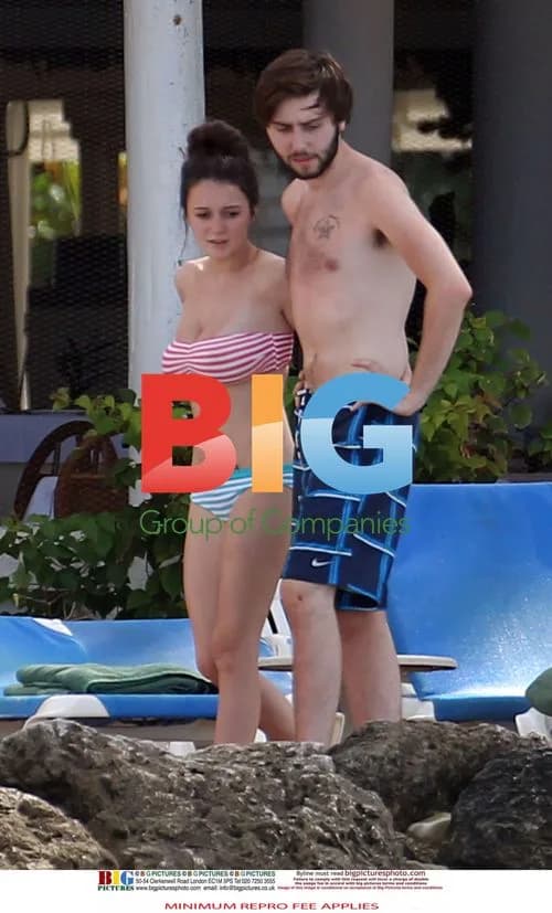 James Buckley and Clair Meek in Caribbean