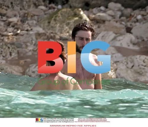 James Buckley with Girlfriend in Caribbean