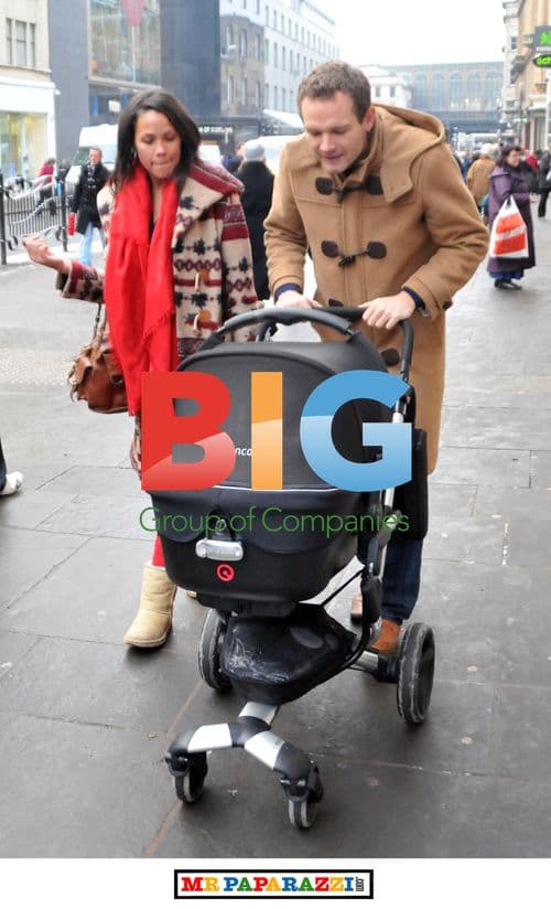 Jonatan Johansson and Wife Jean Shopping in Glasgow