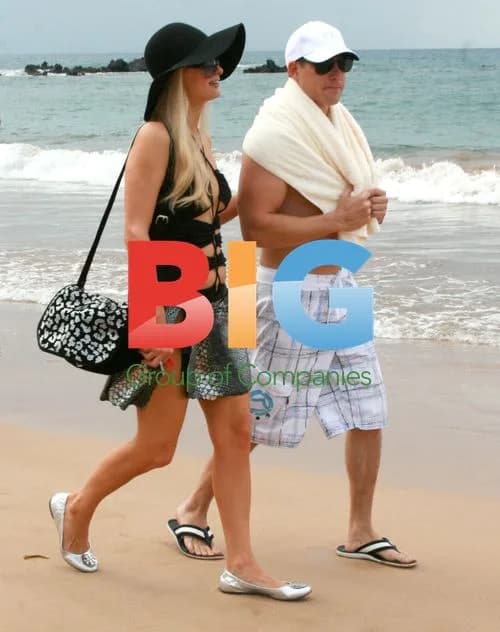 Paris Hilton and Cy Waits in Maui