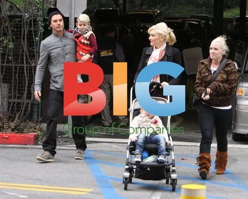 Gwen Stefani and family at Christmas
