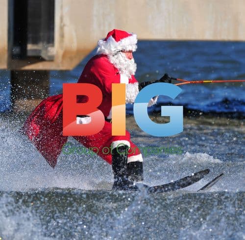 The Water-Skiing Santa Show