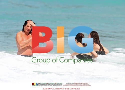 Laurence Llewelyn-Bowen on Barbados Beach