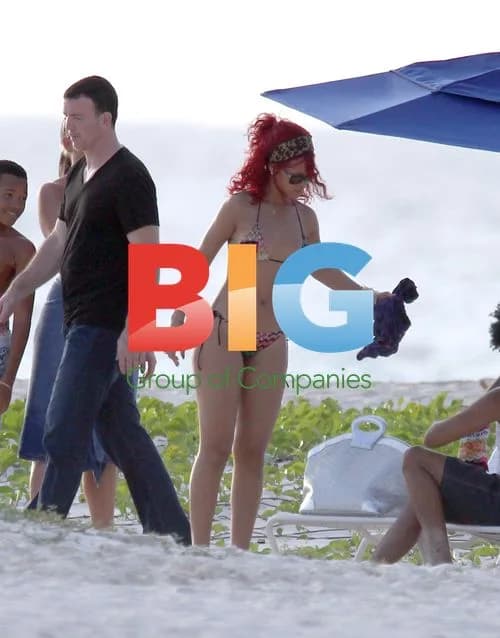 Rihanna Jetsking in Barbados