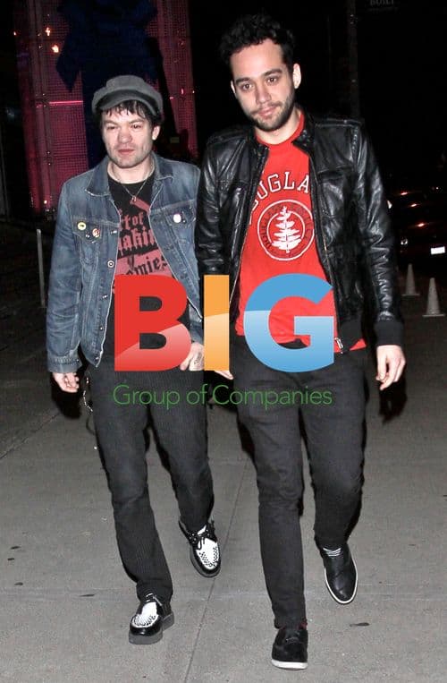 Deryck Whibley and Friend at BOA Steakhouse