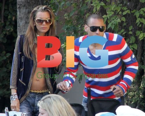 Jermaine Jones and Family in Miami