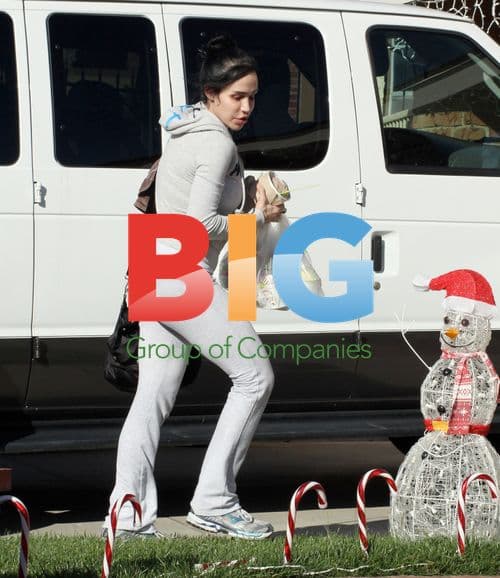 Octomom at Gym and Frozen Yogurt
