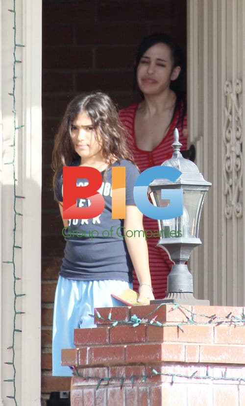 Octomom Nadya Suleman at Home