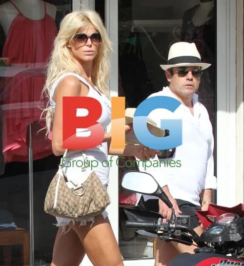 Victoria Silvstedt at Nikki Beach in Saint Barth