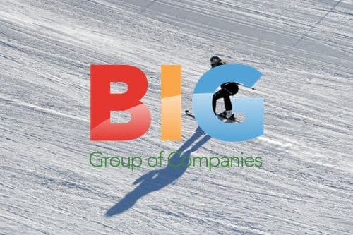 Geri Halliwell Skiing with Boyfriend in French Alps