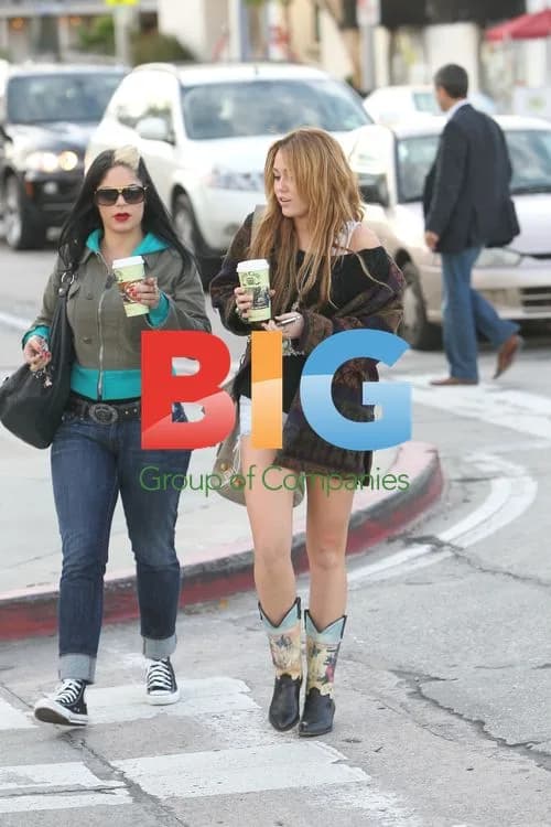 Miley Cyrus Shows Off Cowboy Boots