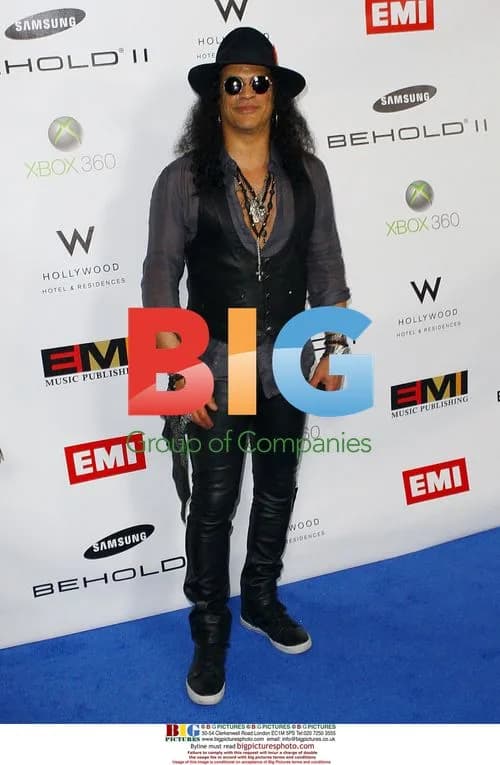 Slash at EMI Grammy After Party