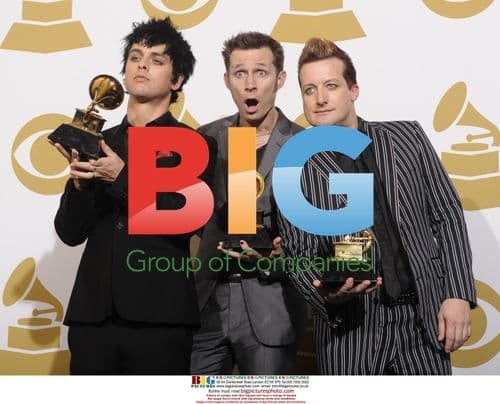 Green Day at 52nd Grammy Awards