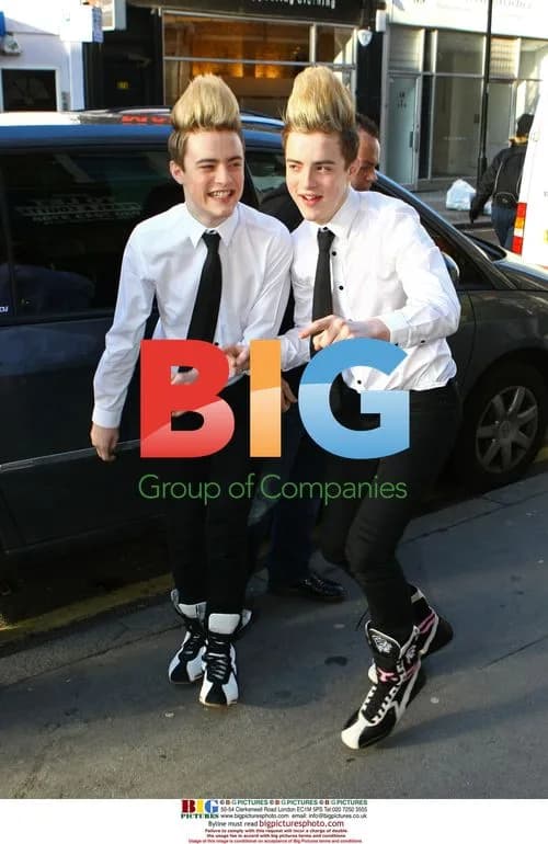 Jedward Out in Central London