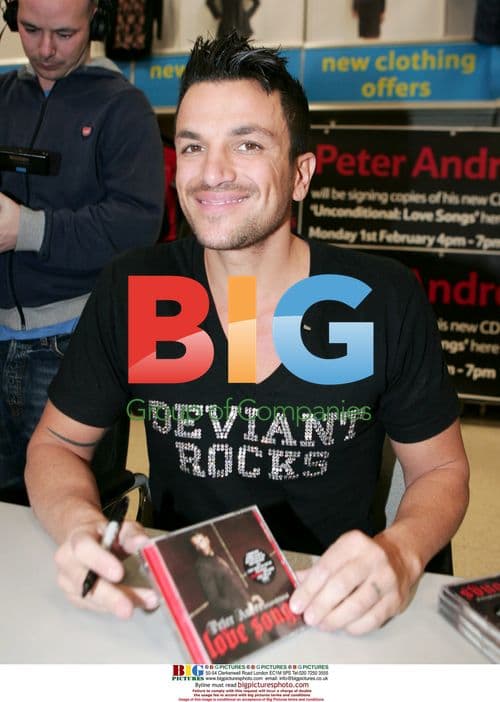 Peter Andre Book Signing