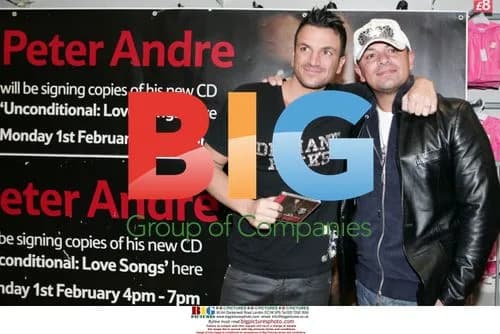 Peter Andre Signing at Tesco, Coventry