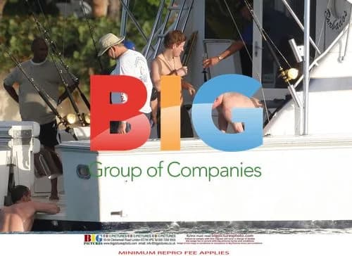 Prince Harry Fishes in the Caribbean