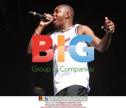 Dizzee Rascal Performs at Big Day Out Festival