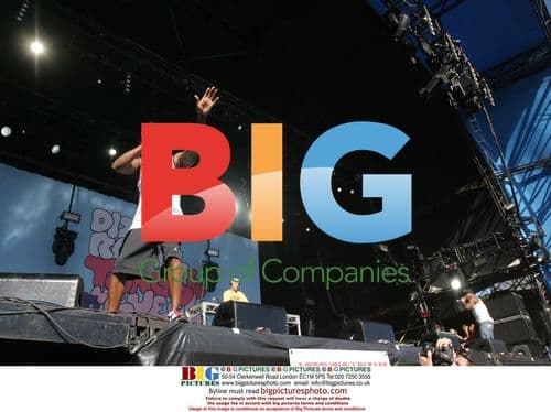 Dizzee Rascal Performs at Perth's Big Day Out