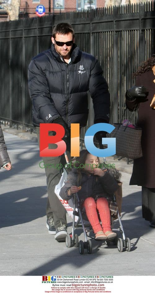 Hugh Jackman with daughter Ava