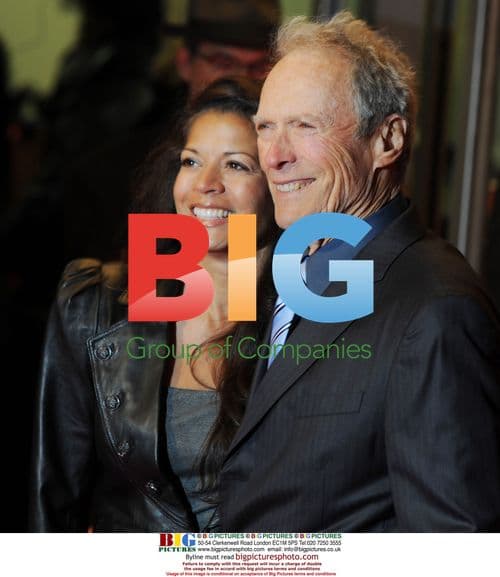 Clint Eastwood and Dina Ruiz at 'Invictus' Premiere