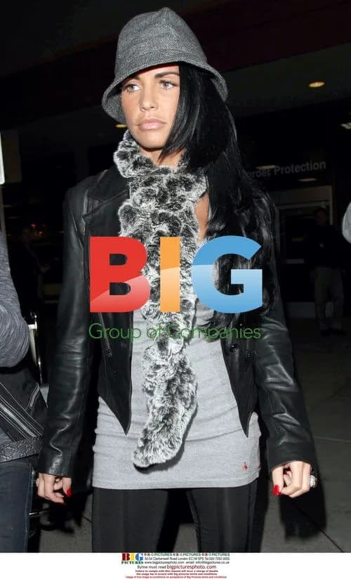 Katie Price and Alex Reid Arrive in Las Vegas