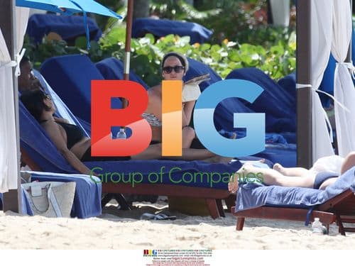 Sarah Harding's Caribbean Holiday