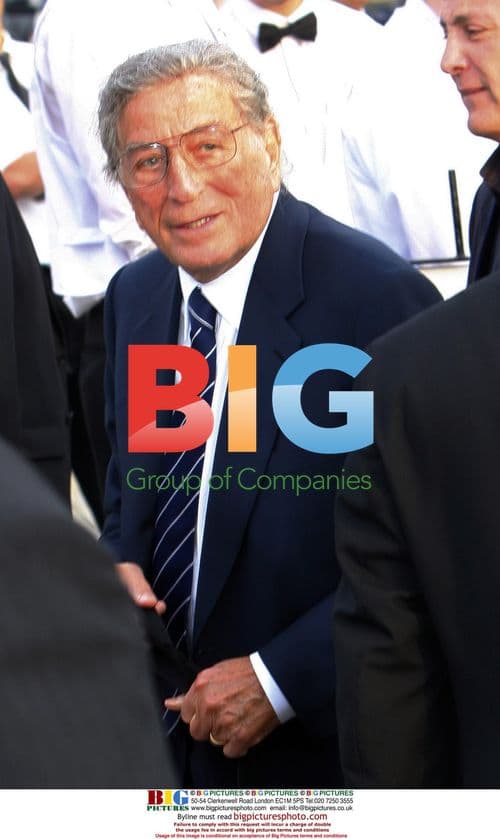 Tony Bennett at 'We Are The World' Recording