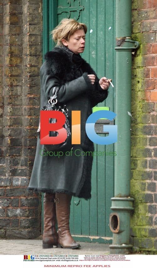 Hannah Waterman Looks Tired with Cigarette