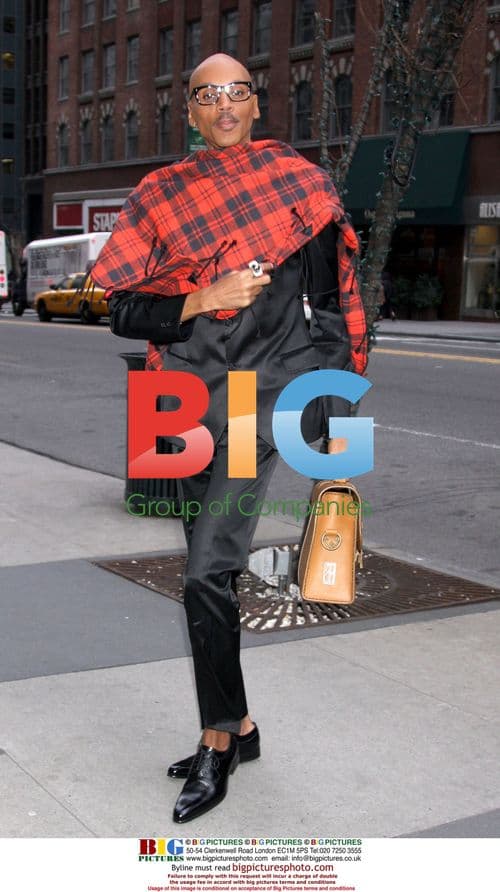 RuPaul at PIX11 Morning News