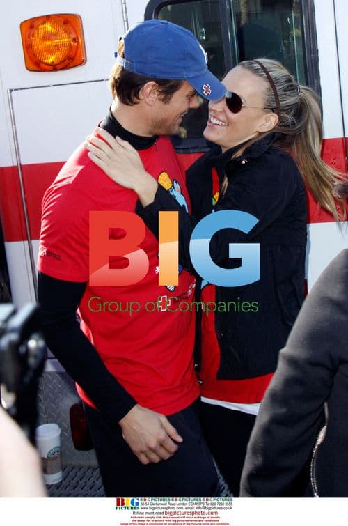 Josh Duhamel and Molly Sims at Youth Run 4 Haiti