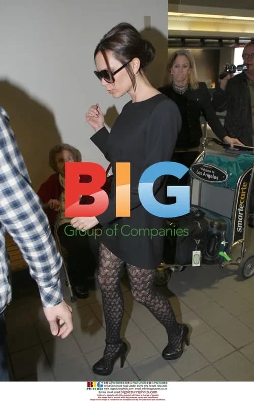 Victoria Beckham arriving at LAX