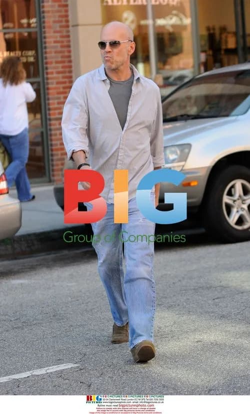 Bruce Willis Spotted Walking in Beverly Hills