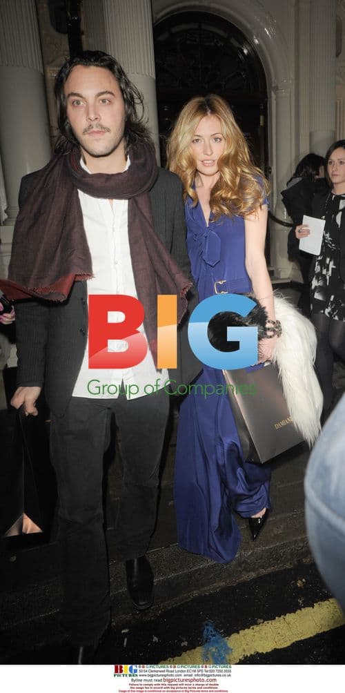 Cat Deeley and Jack Huston at Damiani Party