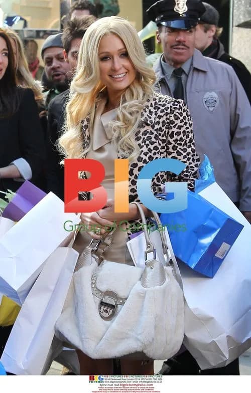 Paris Hilton Filming Lotto Commercial